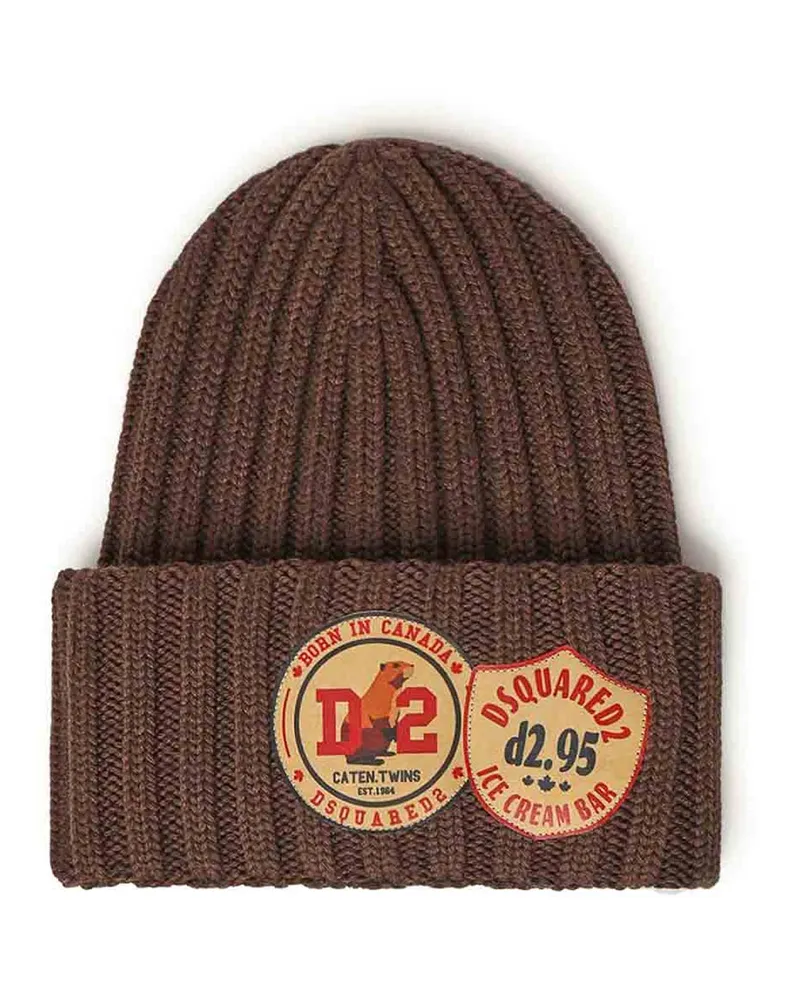 Dsquared2 Mütze - Braun Braun