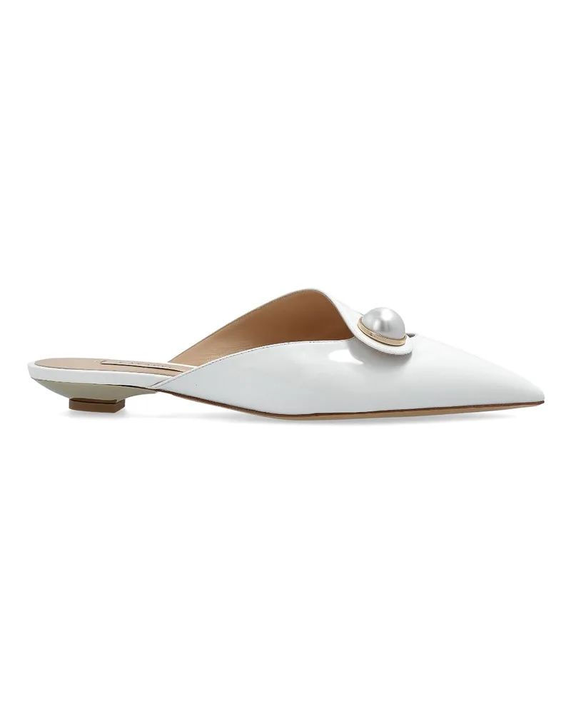 Casadei Ballerinas - Weiß Weiß
