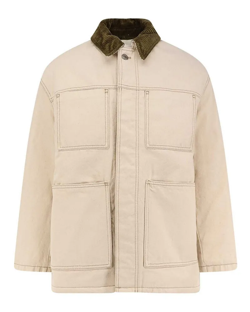 AMI Paris Daunenjacke - Beige Beige