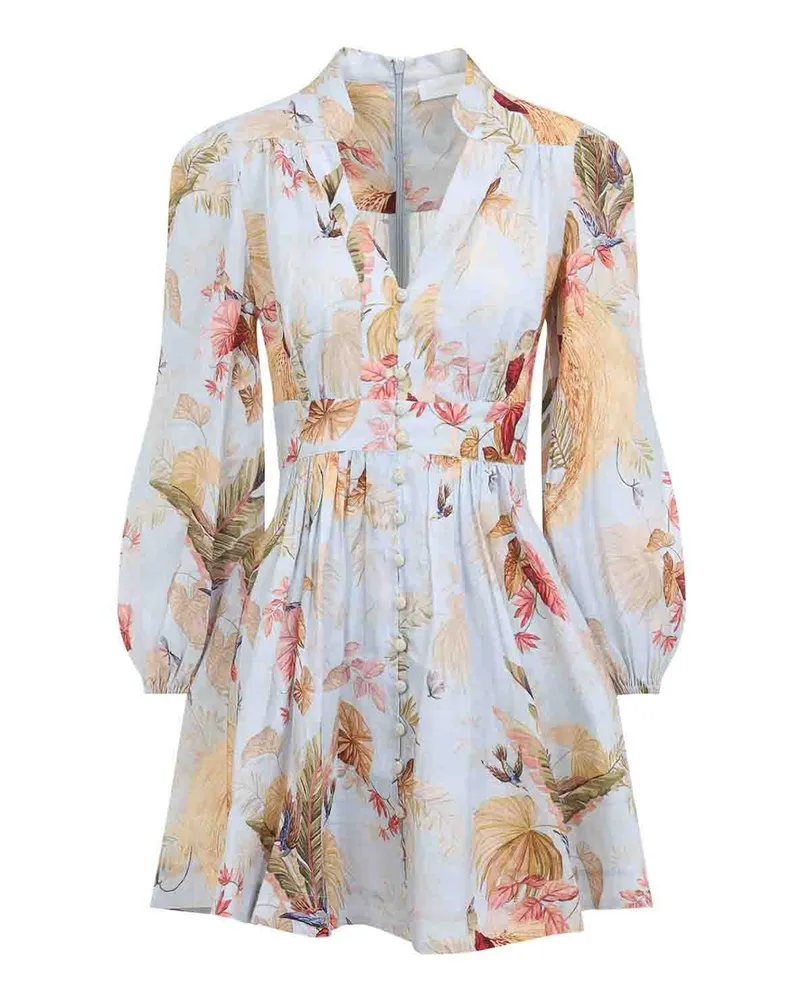 Zimmermann Kurzes Kleid - Blau Blau