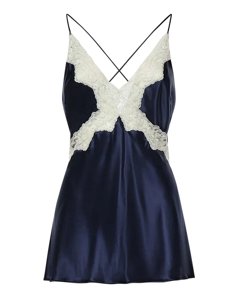 Alberta Ferretti Top - Blau Blau