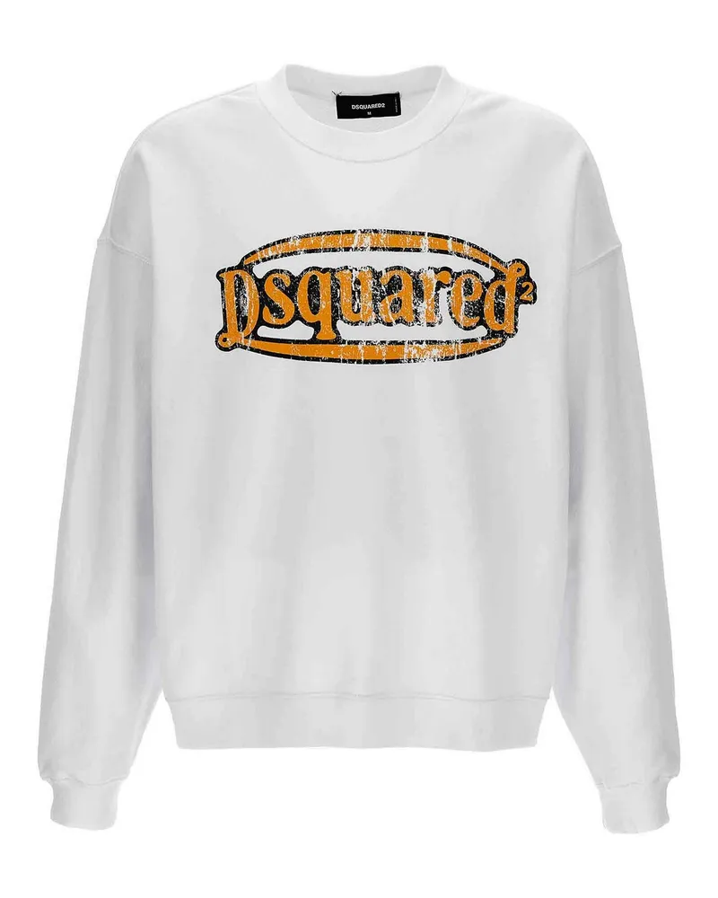 Dsquared2 Sweatshirt - Weiß Weiß