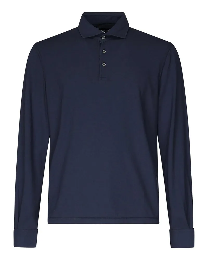 Fedeli Poloshirt - Blau Blau