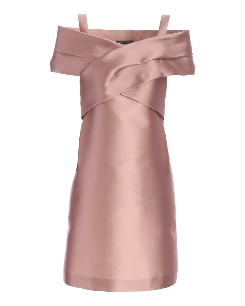 Alberta Ferretti Knielanges Kleid - Rosa Rosa