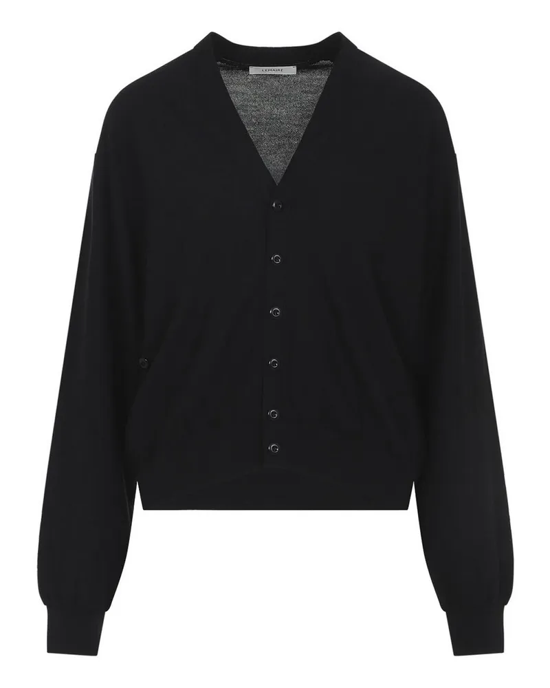 Christophe Lemaire Cardigan - Schwarz Schwarz