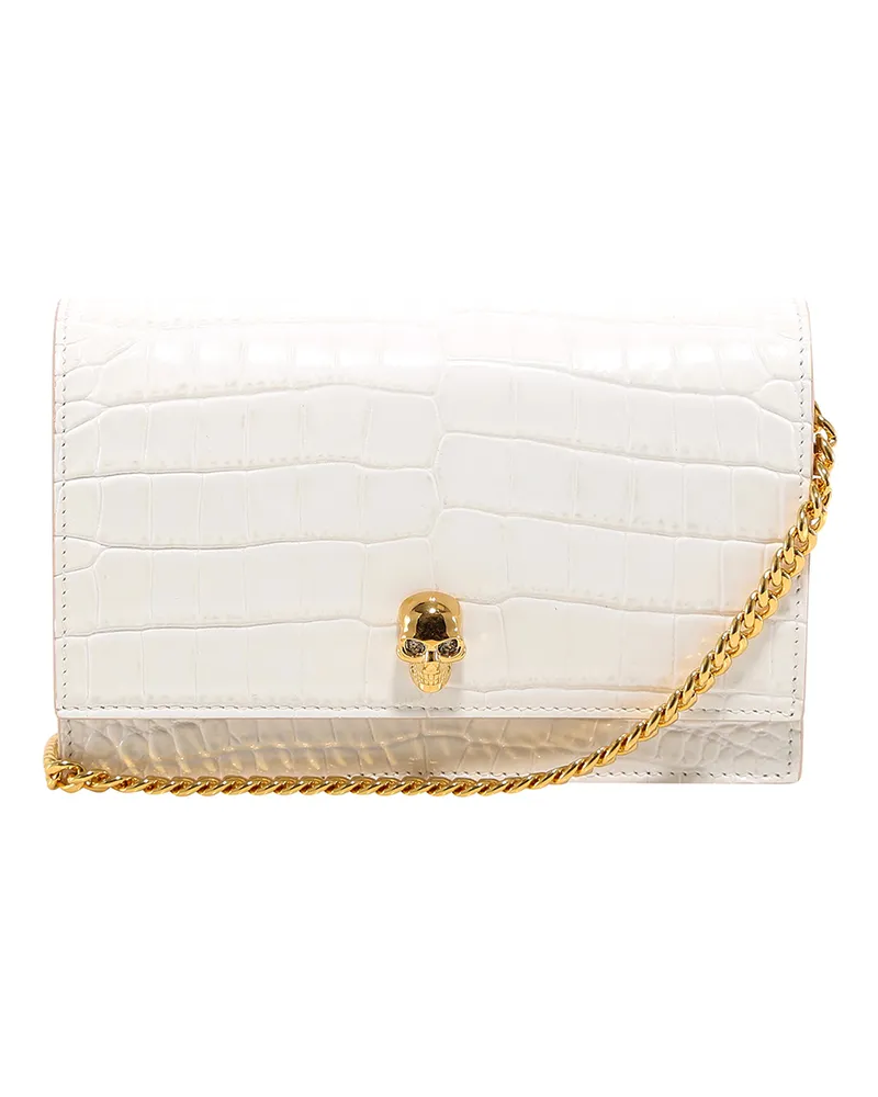 Alexander McQueen Umhängetasche - Weiß Weiß