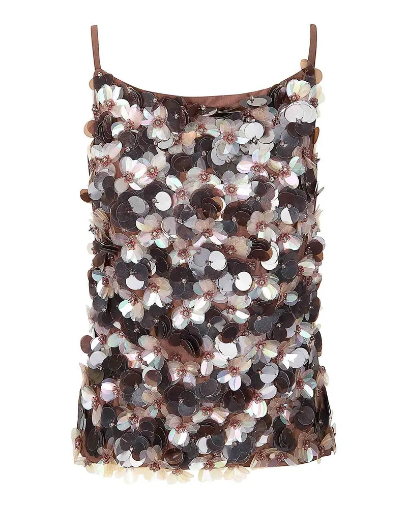 P.A.R.O.S.H. P. A.R. O H. Top - Braun Braun