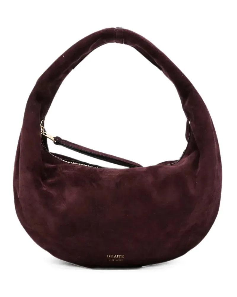 KHAITE Schultertasche - Dunkelrot Dunkelrot