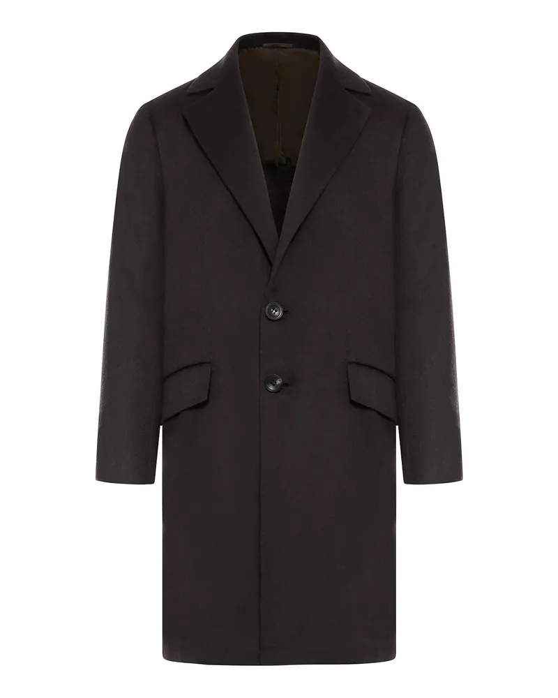Kiton Langer Mantel - Bunt Bunt