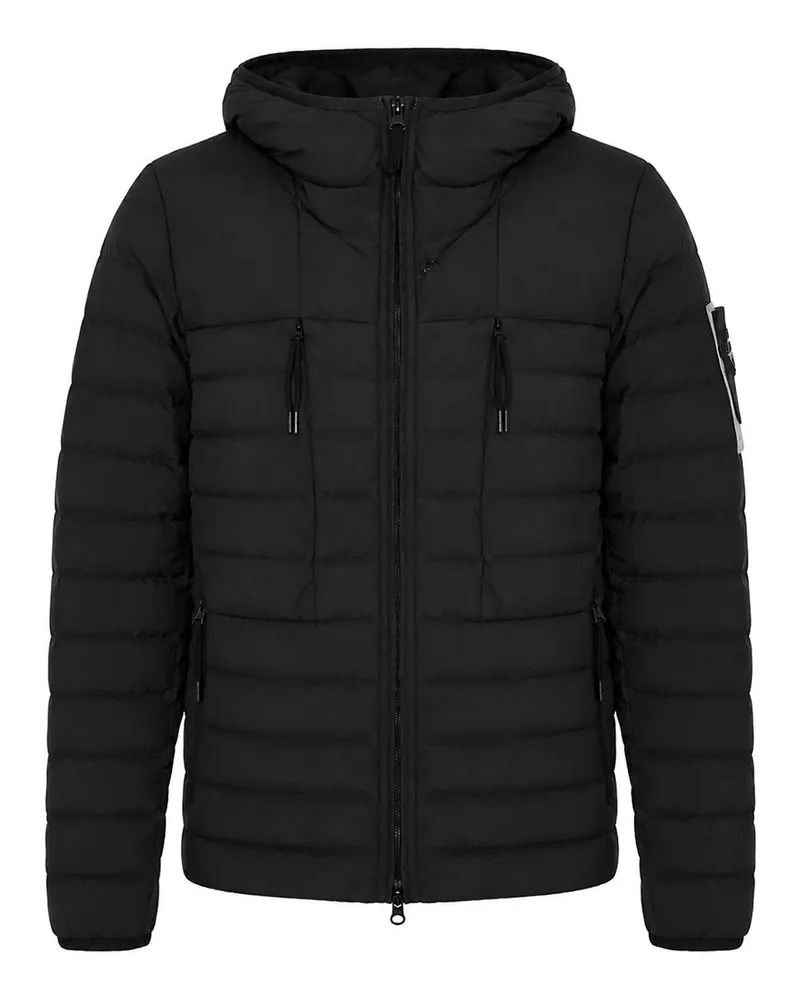 Stone Island Daunenjacke - Schwarz Schwarz