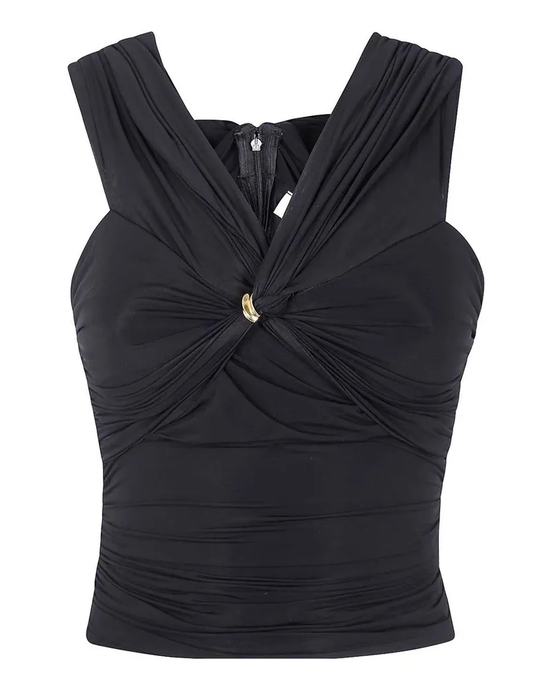 Elisabetta Franchi T-Shirt - Schwarz Schwarz