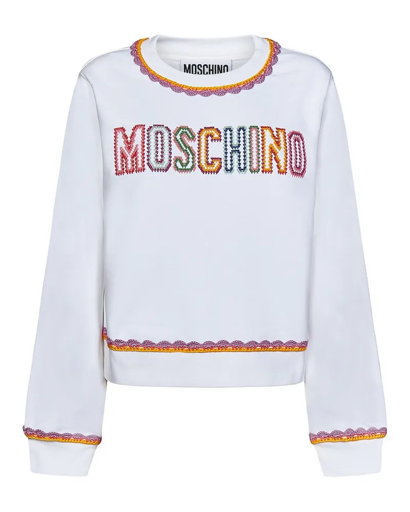 Moschino Sweatshirt - Weiß Weiß