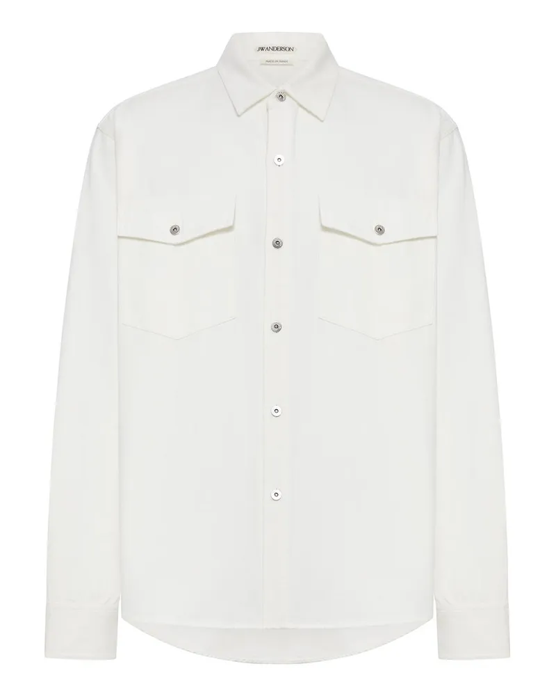 J.W.Anderson J. W. Anderson Hemd - Weiß Weiß