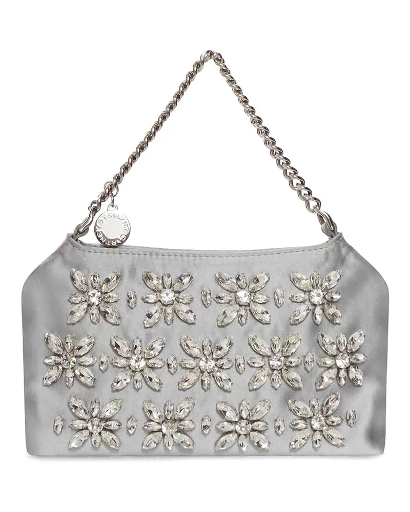 Stella McCartney Schultertasche - Silber Silber