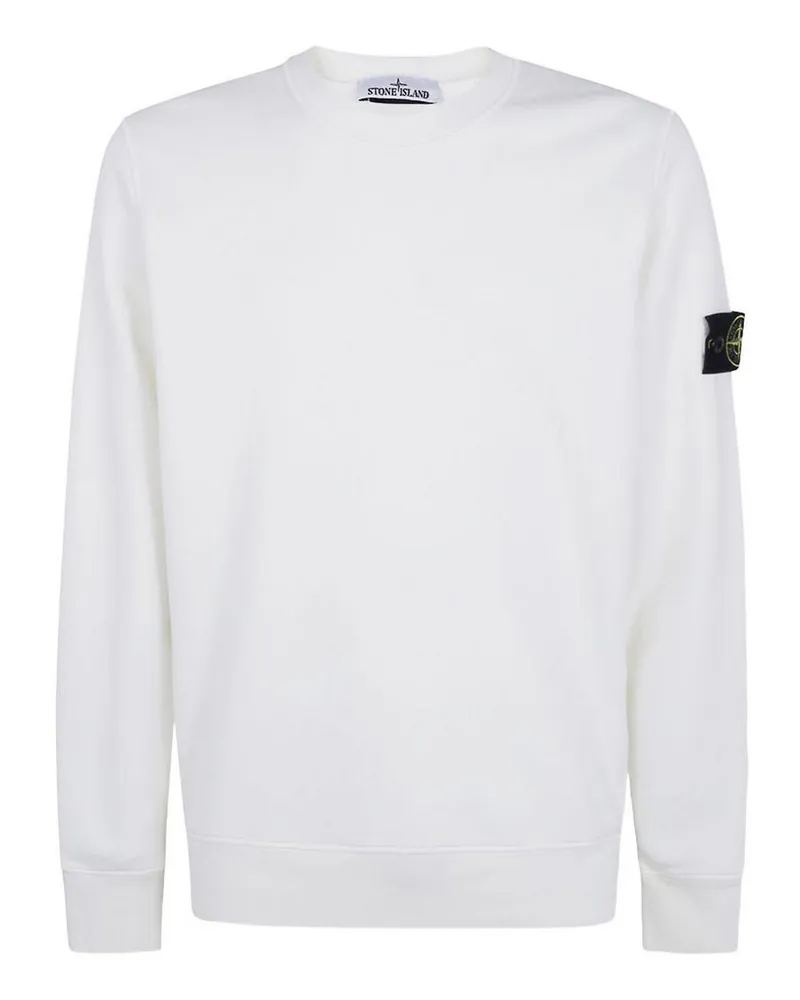 Stone Island Sweatshirt - Weiß Weiß