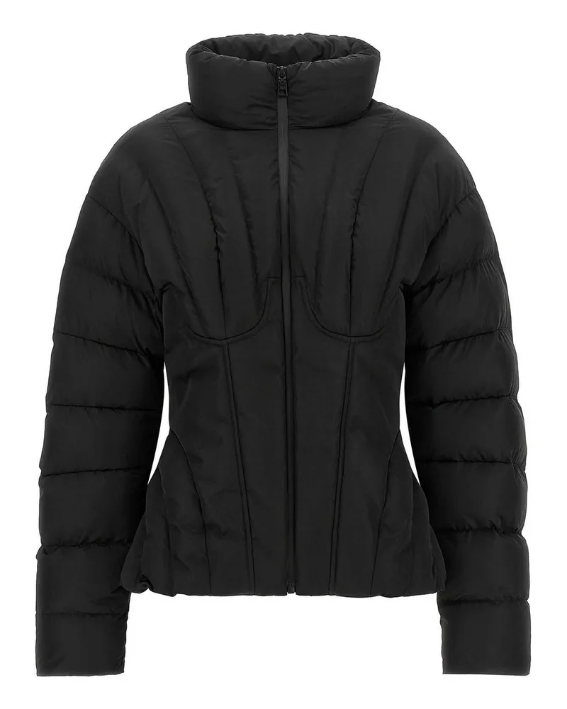 Elisabetta Franchi Daunenjacke - Schwarz Schwarz