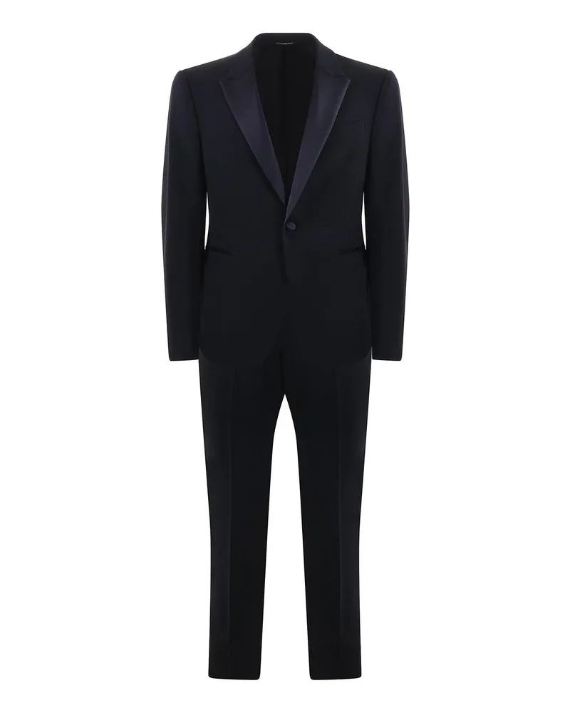 Emporio Armani Eleganter Anzug - Blau Blau