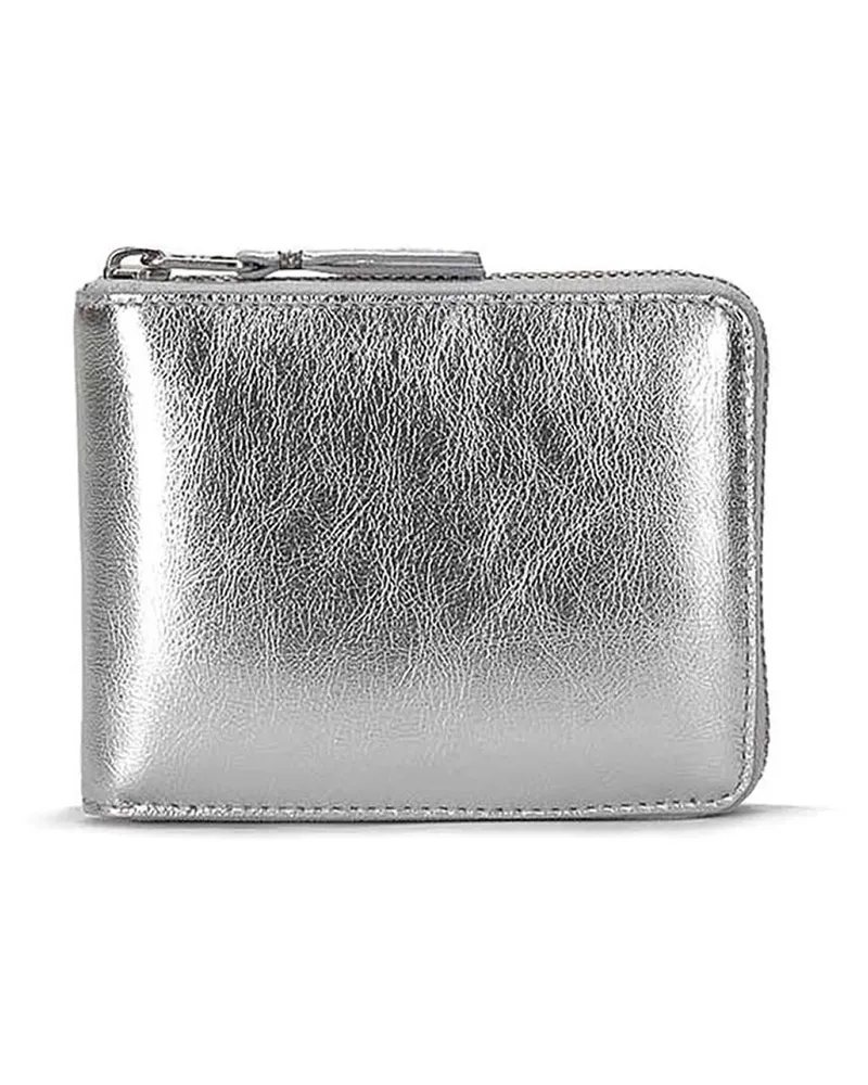 Comme des Garçons Portemonnaie - Silber Silber