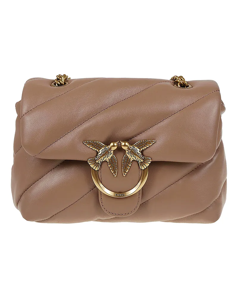 Pinko Umhängetasche - Beige Braun