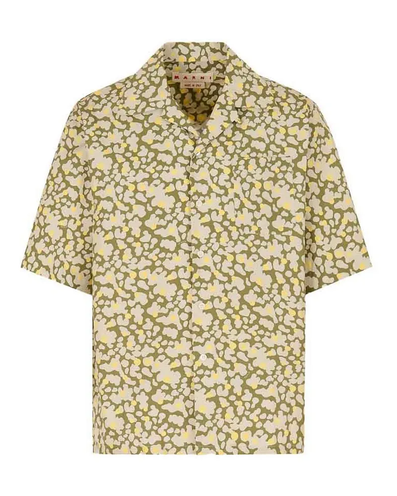 Marni Hemd - Dunkelgrün Dunkelgrün