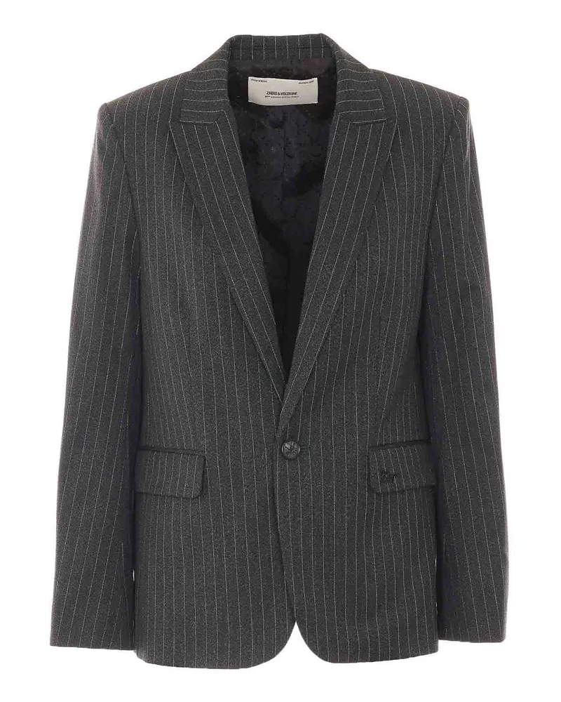 Zadig & Voltaire Casualjacke - Grau Grau