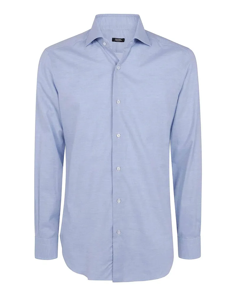 BARBA Hemd - Blau Blau