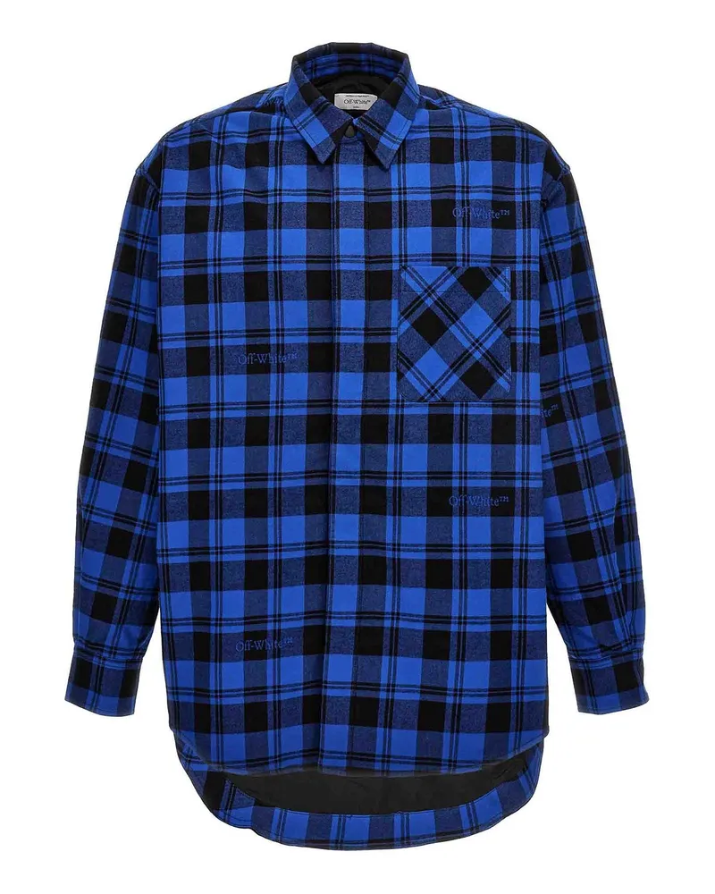 OFF-WHITE Parka - Blau Blau