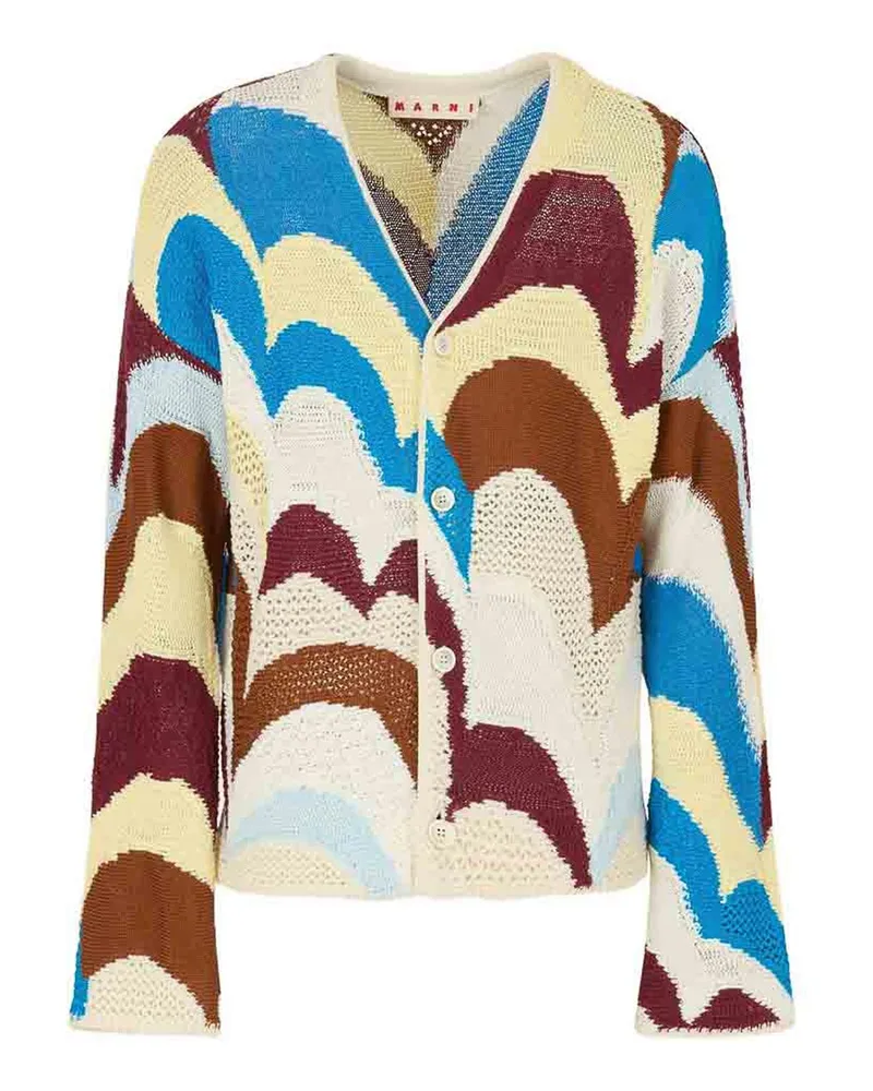 Marni Rundhalspullover - Beige Beige