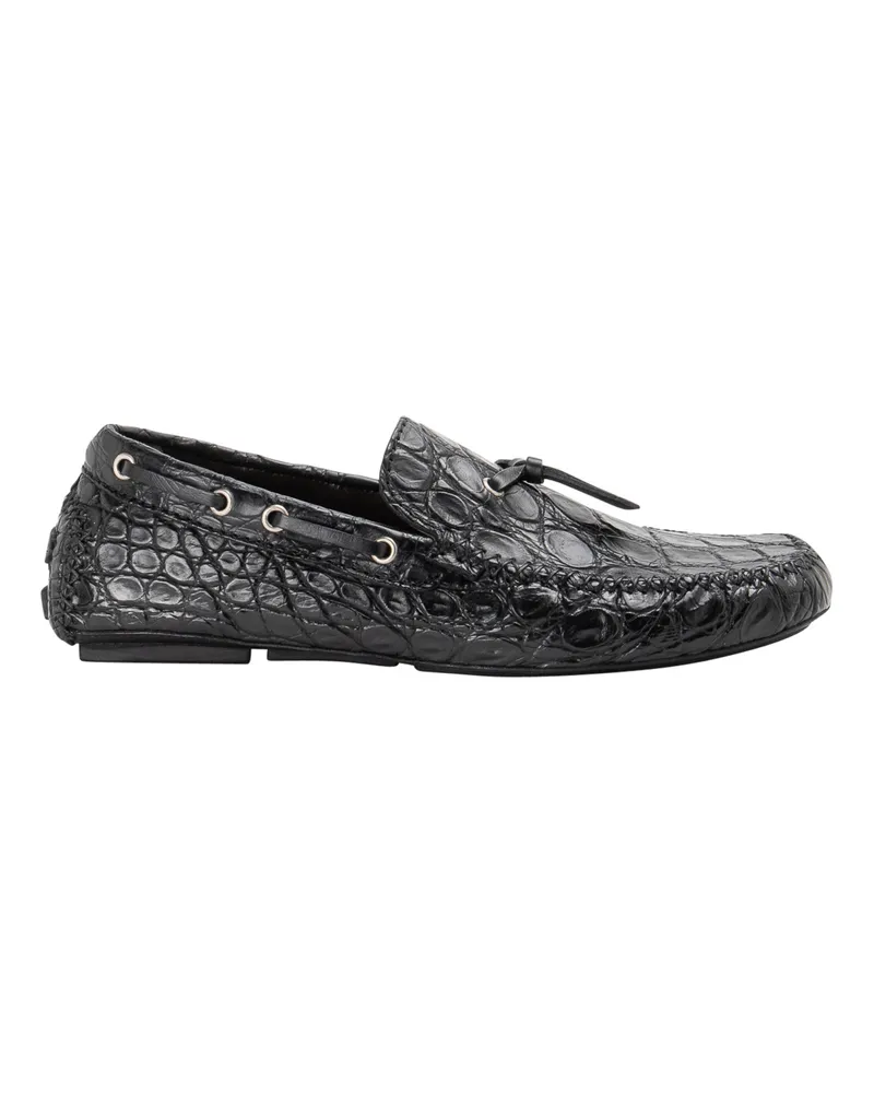 Brioni Mokassins - Schwarz Schwarz