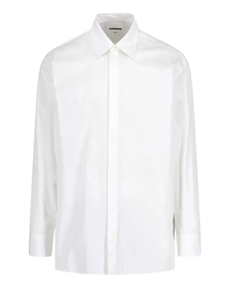 Jil Sander Hemd - Weiß Weiß