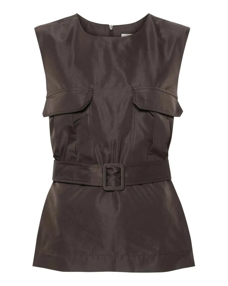 P.A.R.O.S.H. P. A.R. O H. Top - Grau Grau