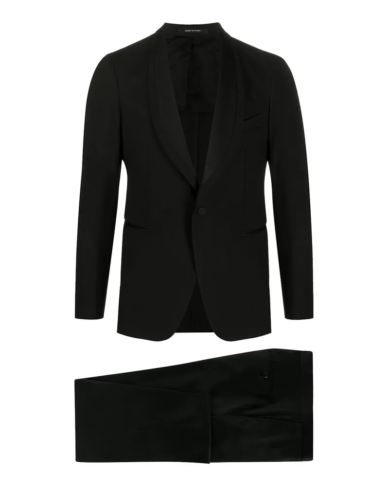 Tagliatore Eleganter Anzug - Schwarz Schwarz