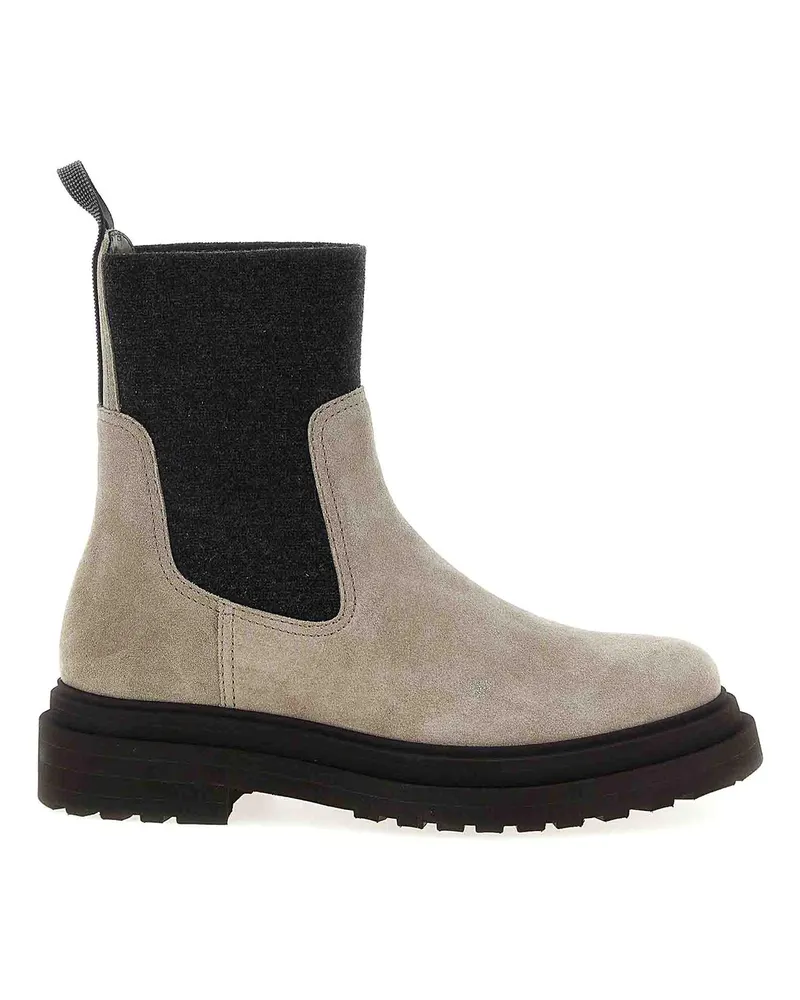 Brunello Cucinelli Stiefeletten - Beige Beige