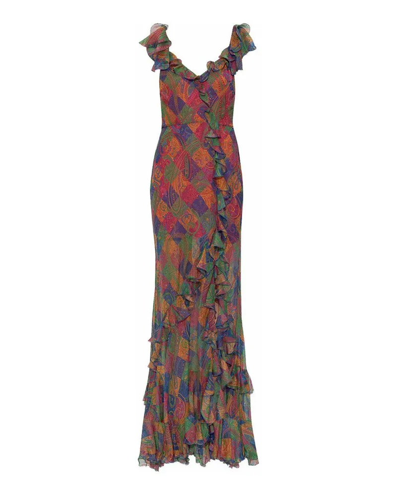 Etro Maxikleid - Bunt Bunt