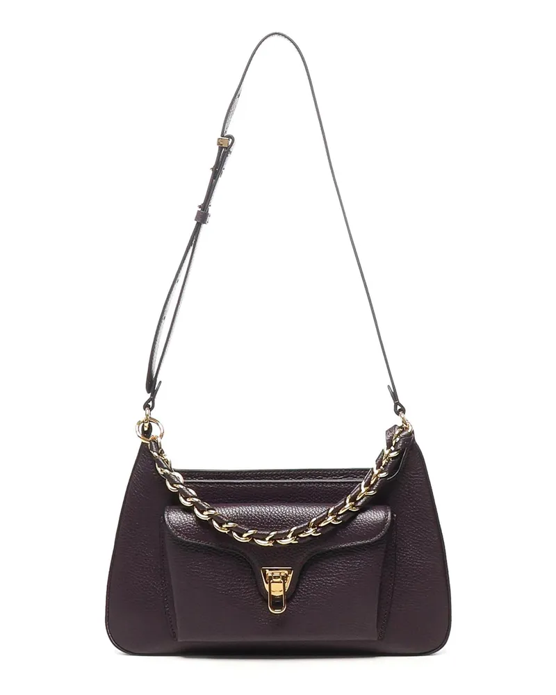 Coccinelle Schultertasche - Beige Beige