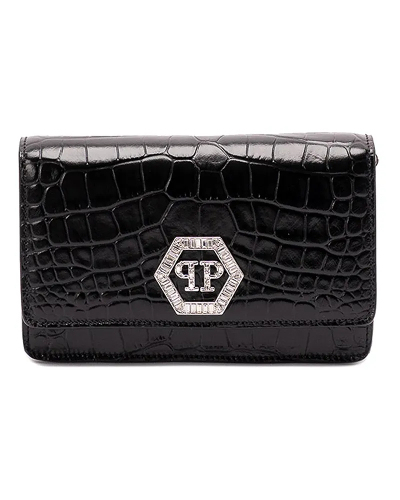 Philipp Plein Umhängetasche - Schwarz Schwarz