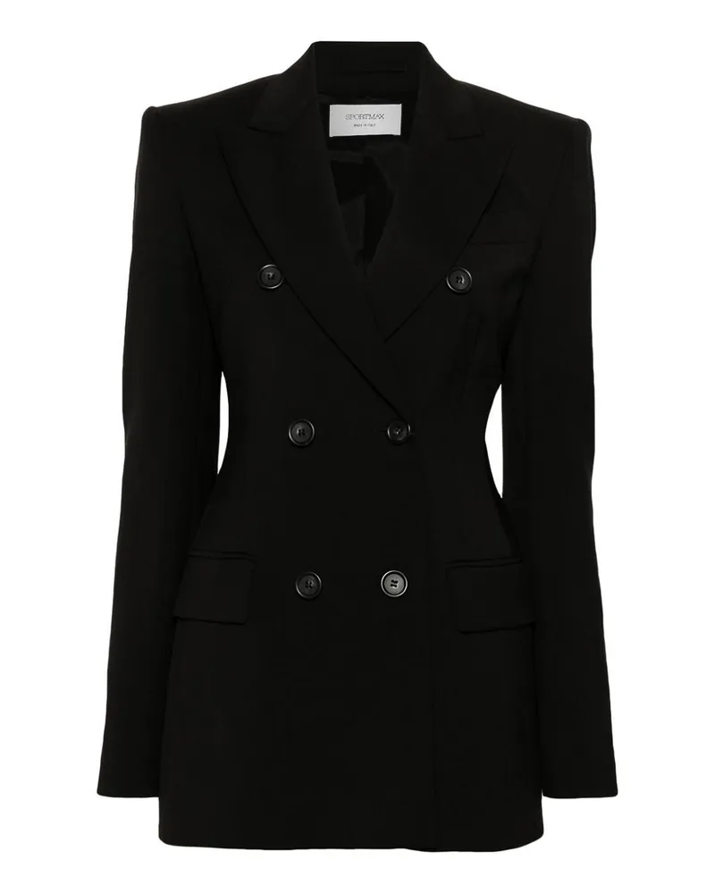 SPORTMAX Blazer - Schwarz Schwarz
