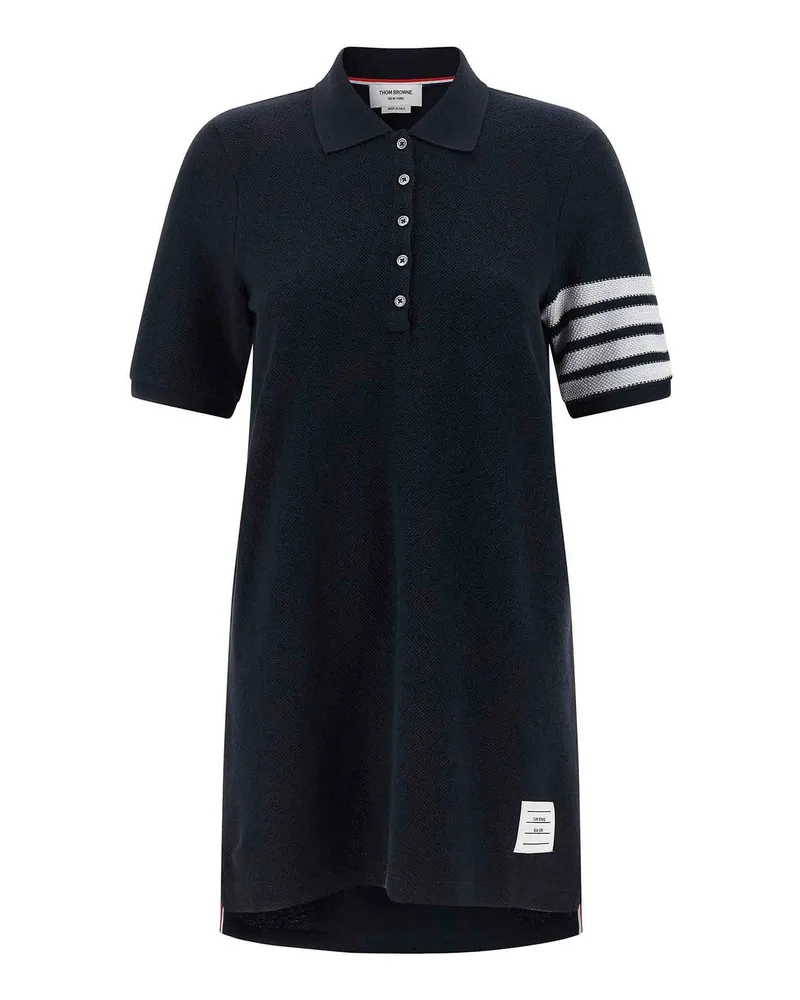 Thom Browne Poloshirt - Blau Blau