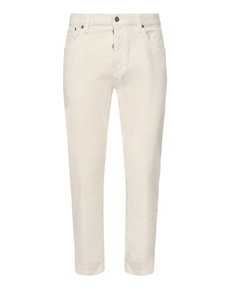 Dondup Straight Leg Jeans - Weiß Weiß