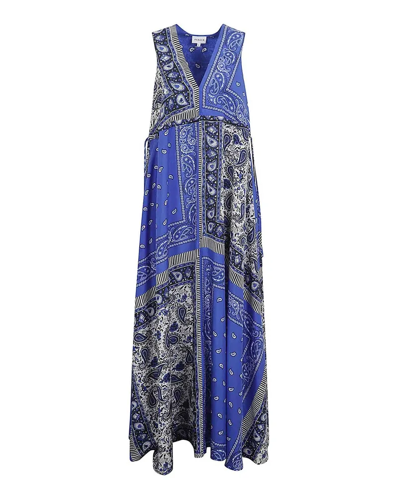 P.A.R.O.S.H. P. A.R. O H. Knielanges Kleid - Blau Blau