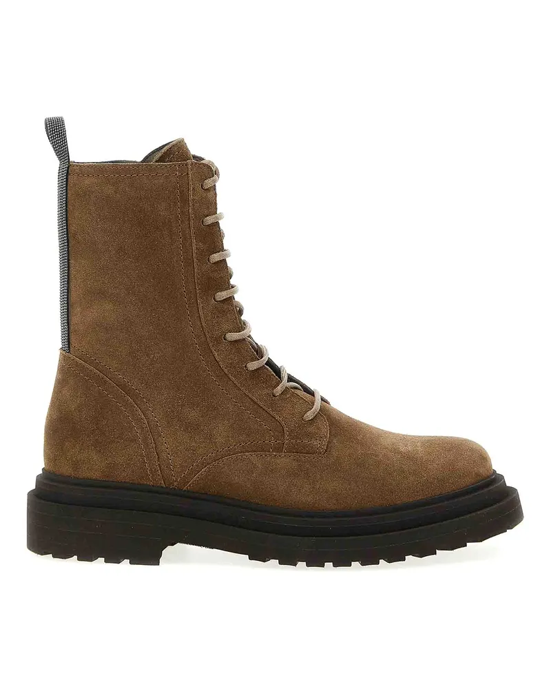 Brunello Cucinelli Stiefel - Braun Braun