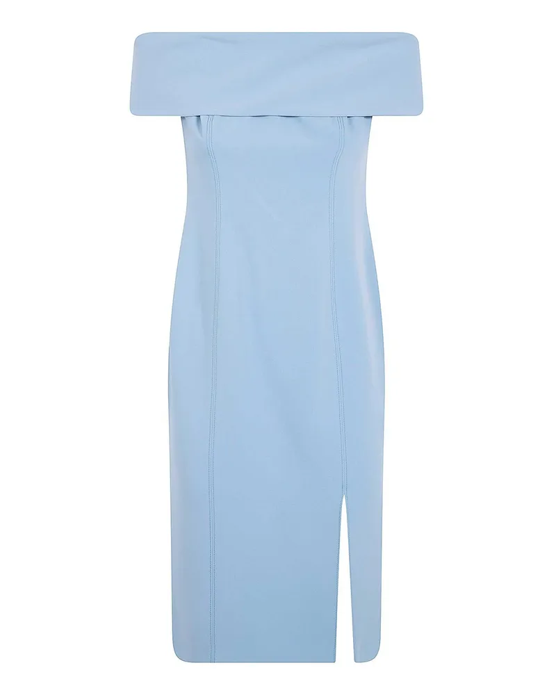 Ralph Lauren Knielanges Kleid - Blau Blau