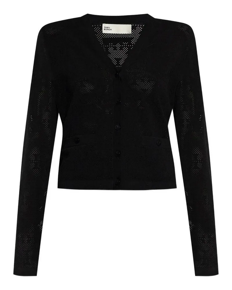 Tory Burch Cardigan - Schwarz Schwarz