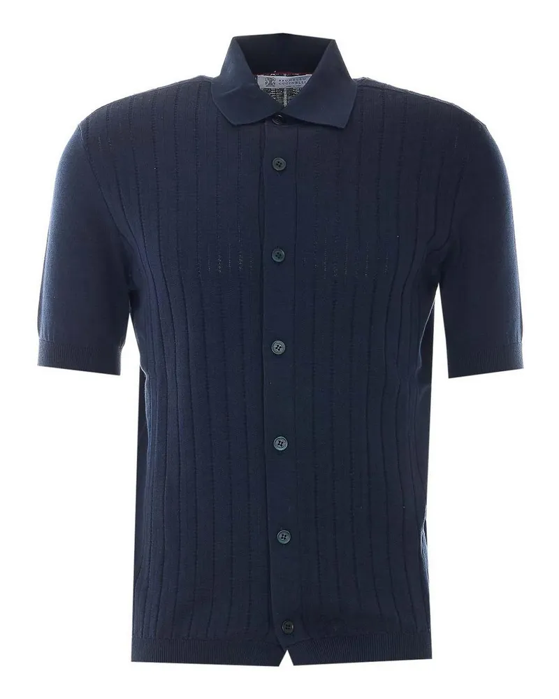Brunello Cucinelli Cardigan - Blau Blau
