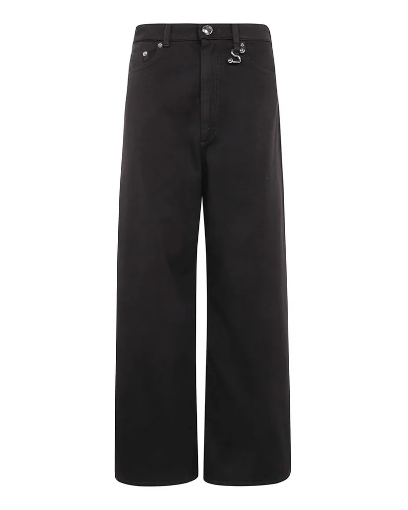 SPORTMAX Straight Leg Jeans - Braun Braun