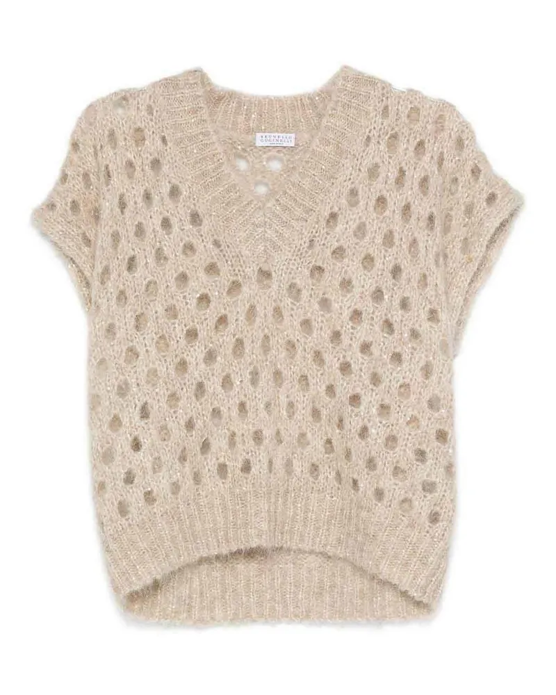 Brunello Cucinelli Weste - Beige Beige