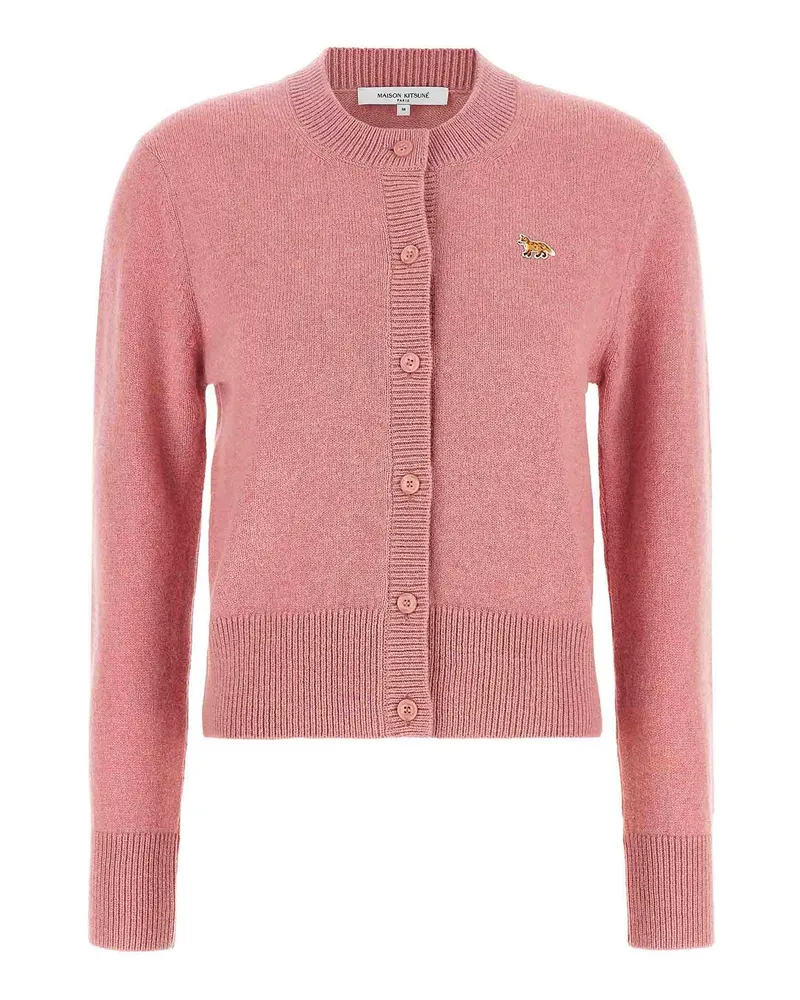 Kitsuné Cardigan - Rosa Nude