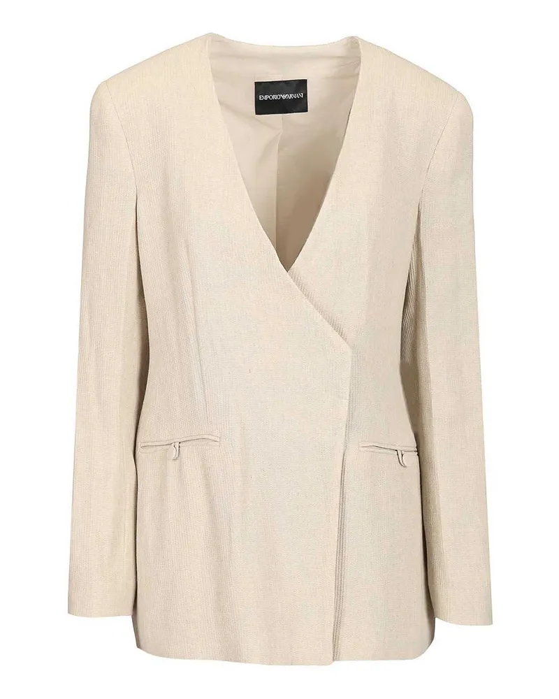 Emporio Armani Blazer - Beige Beige