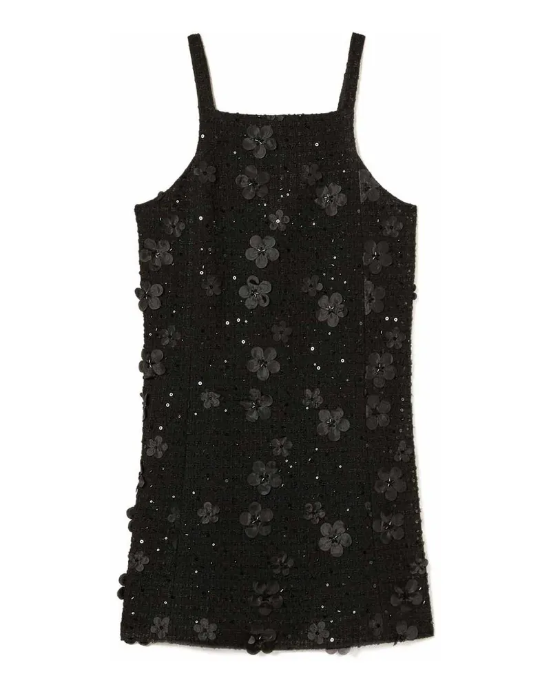 Twin-Set Kurzes Kleid - Schwarz Schwarz