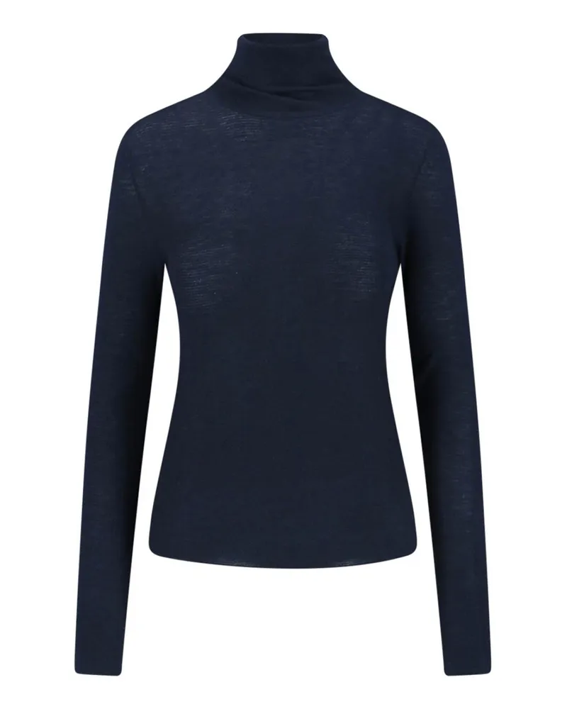 Lisa Yang Rundhalspullover - Blau Blau